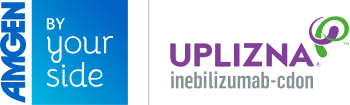 Amgen by Your Side & UPLIZNA logo