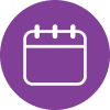 Calendar duration icon